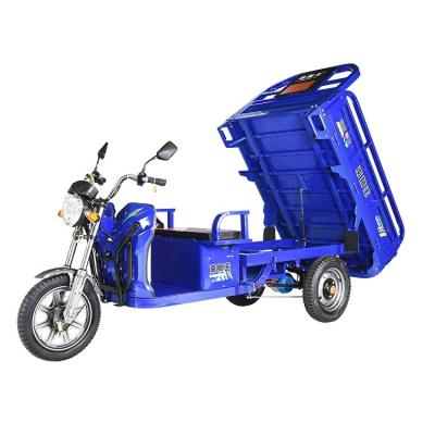 China Cargo/Electric Motorcycle Ride 800w 1000w Tricycle Rechargeable Battery Operated Electric Adult Cargo Transport Replacement for sale