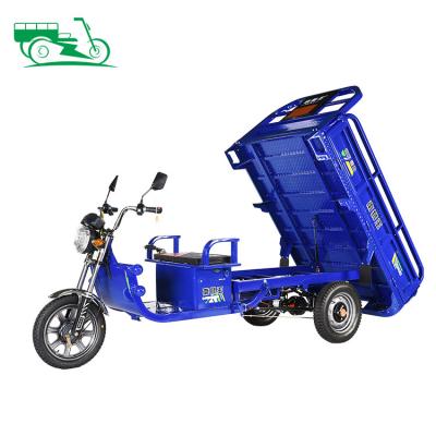 China Electric cargo tricycle motorcycle / 48V 60V ride big capacity battery replacement outdoor cargo 3 wheel for sale for sale