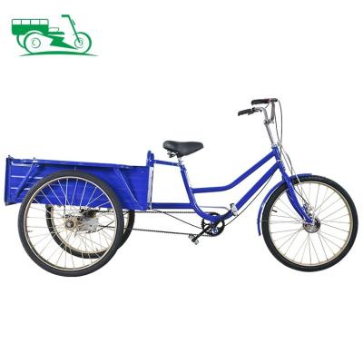 China Max Load 130KG three wheel three wheel pedal replacement tricycle good quality cargo/walking tricycle adult design for sale