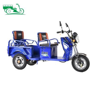 China Electric Passenger Replacement Rechargeable Open Tricycle Ride Rickshaw 650w 800w Automatic 3 Wheel Adult Tricycle On Sale for sale