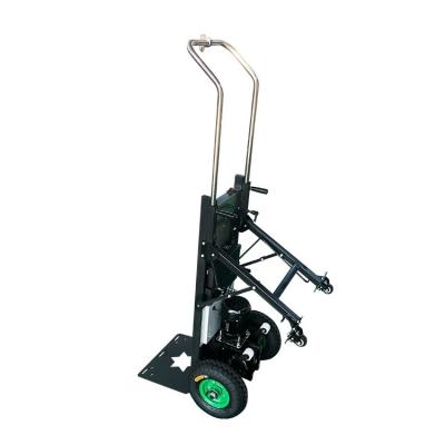 China Factory Price More Stable/Easier/Safer Cargo Motor Crawler/Heavy Hand Carts Stair Climbing Cart 48v 18A Battery Operated 1000w for sale