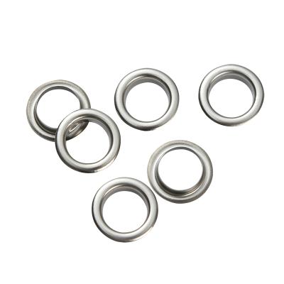 China Custom Logo Stainless Steel Nickel Free Grommet For Garment Accessories High Quality Stainless Steel Grommet for sale