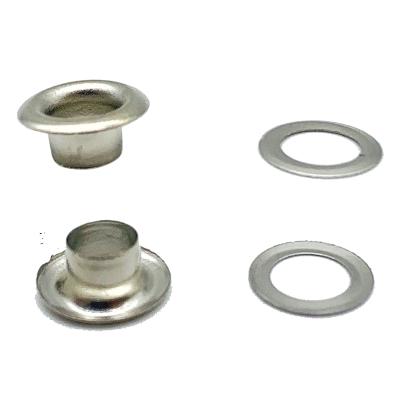 China 4*7.2*3.5mm nickel free metal brass grommet for belt shoes curtain garment accessories supply eyelets for sale