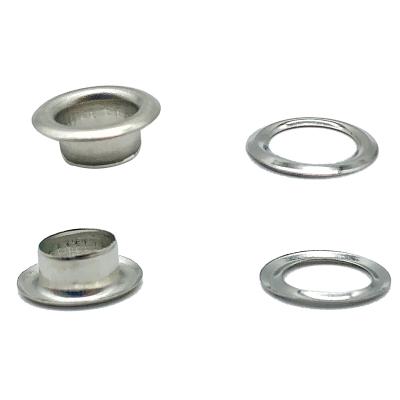 China Nickel Free Brass Grommet 6.1*10*3.6mm For Bags Garment Accessories Supply Grommets And Seal For Curtain for sale