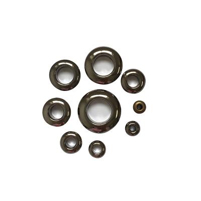 China Garment Accessories Nickel Free Sprinkle Grommet Shaped For Shoe Bag Cloth Bevel Edge Face Grommet Wholesale Mushroom Shaped for sale