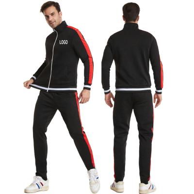 China Breathable Stylish Joggers Mens Sweatsuits Logo Blank Tracksuit Wholesale OEM Custom Tracksuit for sale