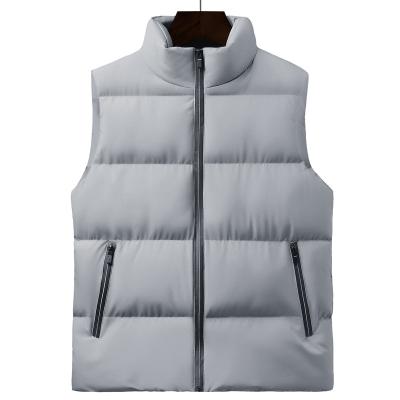 China Breathable High Quality Sleeveless Down Vest Jacket Light Weight For Men for sale