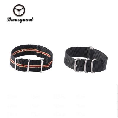 China StrapNATO StrapOne Piece StrapSafety Strap22MM StrapCustom StrapWatch Wear Resistant Nylon Strap for sale