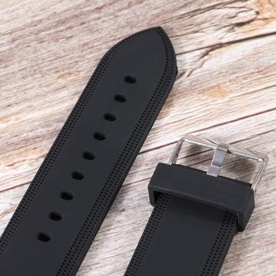 China Classic Soft Silicone Strap Replacement Strap For Apple Watch Strap Collection for sale