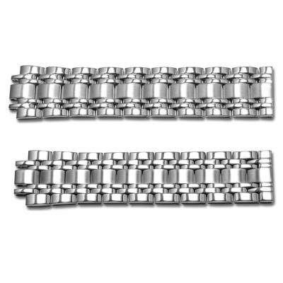 China 22mm316L Steel Band Watch Strap Metal Strap Waterproof Wear-Resistant Stainless Men's Wrist Watch Parts for sale