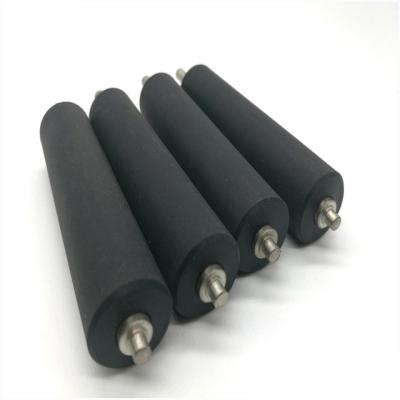 China Rubber coated roller rubber printer roller paper making rubber roller for sale