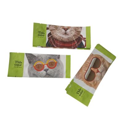 China Custom Wholesale Three Sides Barrier Printing Coffee Tea Empty Food Packaging Bag Heat Sealable Matte Seal Pouch for sale