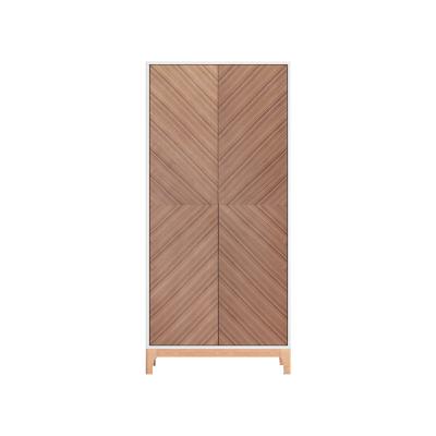 China High quality minimalist simple design melamine veneer black walnut parquet painting wood cabinet for office and home for sale