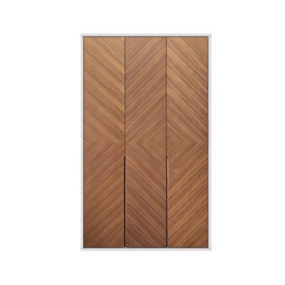 China Simple Design Minimalist High Quality Melamine Veneer Afromosia Parquet Paint Wood Cabinet For Office And Home for sale