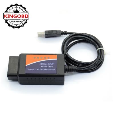 China For Most Cars 2019 Newest ELM327 USB V1.5 OBD2 EOBD CAN BUS Code Scanner Interface ELM 327 OBD Scan ELM327 V2.1 Diagnostic Software ELM327 USB for sale