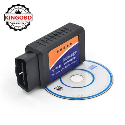 China Support all cars wireless car obd2 auto diagnostic tool OBDII obd2 ELM327 WiFi for IPhone/Android/PC Scanner ELM 327 V1.5 V2.1 auto code reader for sale