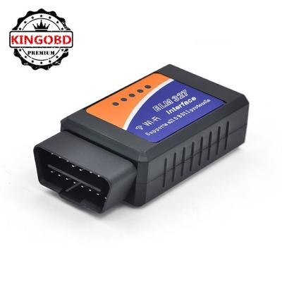 China Support All Cars obd2 High Quality ELM 327 V1.5 ELM327 Wifi Auto Diagnostic Tool OBDII V Scanner 1.5 Radio For Android Iphone IOS for sale