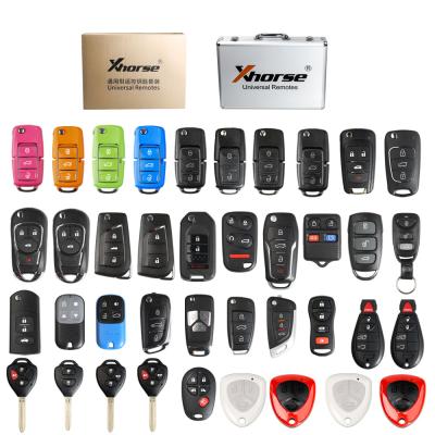 China For Most Cars Xhorse Universal Remote Keys English Version Bundles 39 Pieces For VVDI2 And VVDI Key Tool for sale