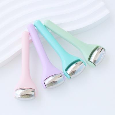 China Fashional 2023 stainless steel facial roller eye face tool face massage roller beauty massager for sale