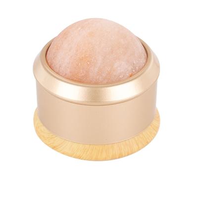 China Fashional Himalayan salt ball massage ice roller scraping ball neck cervical spine body salt ball roller massager for sale