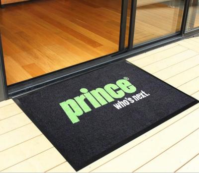 China Custom High Quality Non Slip Nylon Carpet Bath Floor Mat With Company Logo, Can Be Washable for sale