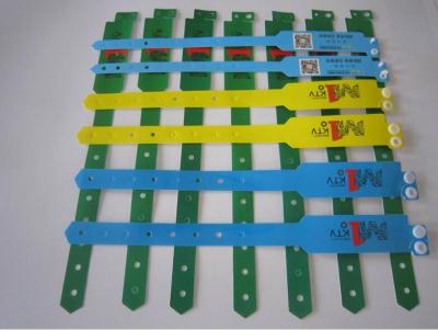 China Cheap PVC Bracelet ID NFC Disposable Medical Bracelet , Custom Print Logo , Many Size Avaiable for sale