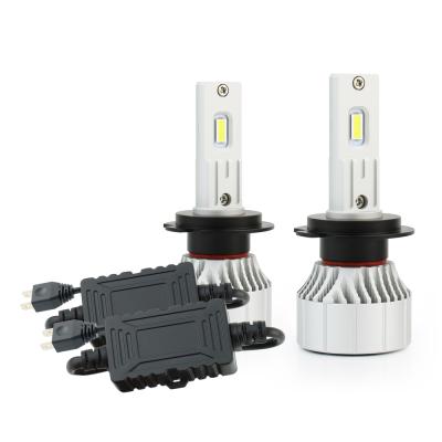 China Headlight For Car X11 Powerful Led Car Headlights Fast Fan H7 880 881 9005 9006 High Brightness 9000lm 6000K Head Light For Car for sale