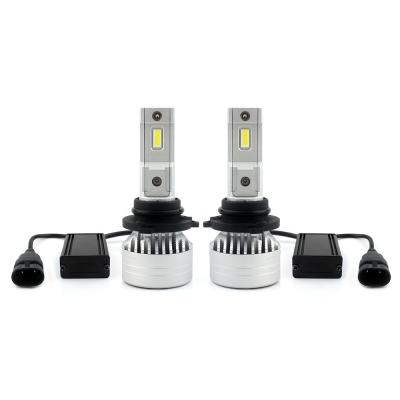 China Super bright led headlight bulb 9005 lumens 10000lm LANSEKO X9S high brightness CANBUS 9005 9006 hb3 hb4 45W auto led car led headlight bulbs for sale