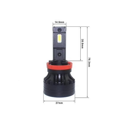 China Headlight for car X9SC high quality canbus led headlights 10000LM H11 super brightness cars led headlights for sale