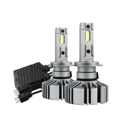 China LANSEKO Fanless Newest G9 H7 H8 H9 H11 9005 9006 9012 9004 9007 30W 6000LM fanless led headlight car bulbs motorcycle led headlight for sale