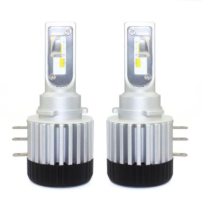 China High quality CANBUS canbus led headlight H15 7000LM 6V to 17V DRL auto led headlight 6500K plug and play for sale