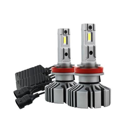 China Headlight for car competitive price G9 fanless high brightness 6000LM led headlight h11 30W led bulb for sale