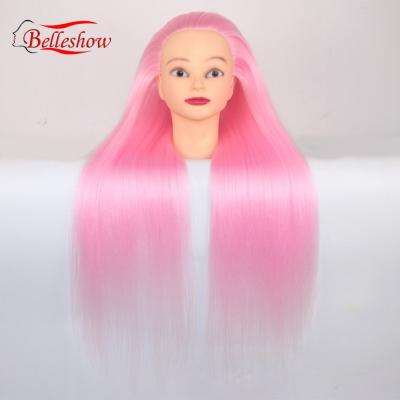 China Hot Selling Real Yaki Wholesale Yaki Real Yaki Training Head Hairdresser Training Head Cheap Straight Doll Practice Mannequin Head With Clamp for sale