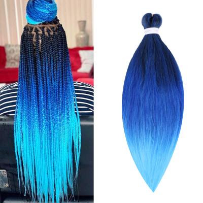 China Synthetic Hair TZ Super Expression Pre Stretched Braiding Hair for sale