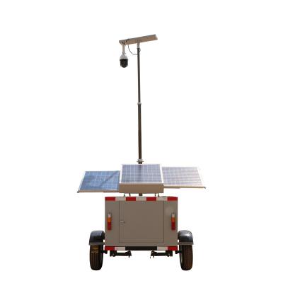 China Commercial Solar 720wh Trailer Off Grid Solar Power System Portable Solar Panel Station for sale