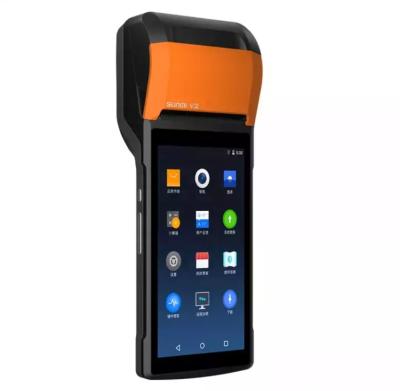 Κίνα Sunmi V2 Handheld Android Pos system Terminal with Touch Screen 4G WIFI built-in Printer προς πώληση