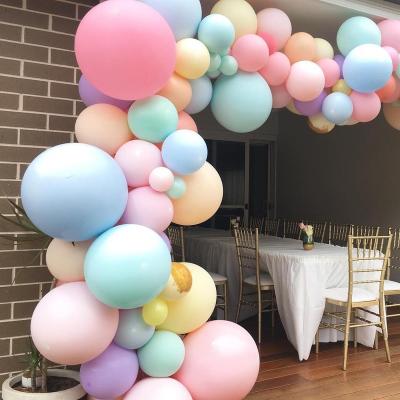 China Party Decoration 5/10/12/18/36Inch High Quality Thickened Balloons Macaron Candy Color Latex Balloon For Wedding Birthday Party Decoration Globos for sale