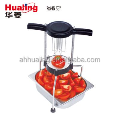 China 2015 restaurant hualing hot sale manual fruit cutter/fruit cutter/fruit block for sale