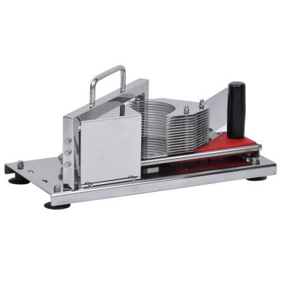 China Fruit Processing Plant Manual Tomato Vegetable Cutter for sale