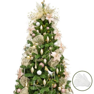 China Christamas Decoration Christmas Tree With Trees Christmas Decoration Full Set Artificial Decorated Christmas Tree for sale