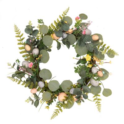 China 2021 Easter Garland New Product Design Spring Pip Berry Bunny Bunny Garland Decoration for sale