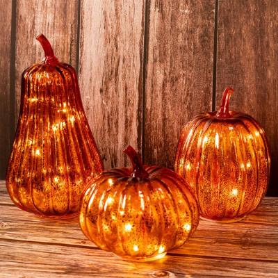 China Wedding/Halloween Decoration Pumpkin ChristmasFestival Decoration Battery Operated String Light Fairy Pumpkin Led Light for sale