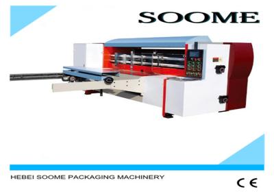 China Continuous Rotary Creasing And Die Cutting Machine Hot Stamping Customized Color for sale