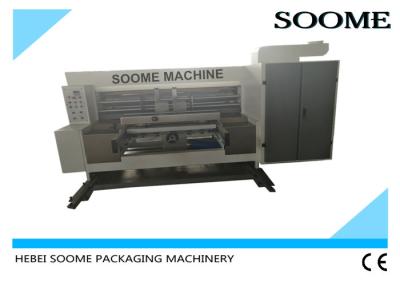 China La mini sola impresora Slotter de Flexo del color muere auto del cortador para los pequeños cartones expresos de la caja en venta