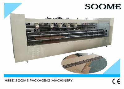 China 20mm Board Huge Slitter Scorer Machine , Slitting Creasing Thick Sheet Cutting Machine for sale