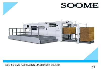 China Corrugated Paper Flat Bed Press Die Cutting And Creasing Machine Semi Automatically for sale