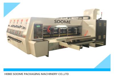 China Lead Edge Feeder Print And Die Cut Machine Automatically For Making Carton Box for sale