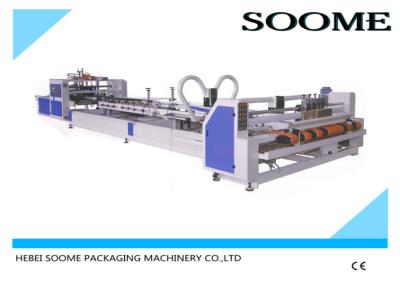 Chine Machine automatique de gluer de dossier de flexo pour la boîte ondulée 2600 mm/2800 millimètre de carton à vendre