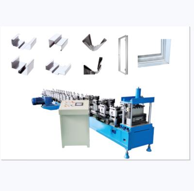 China Building Material Shops Customized Steel Profile Door Frame Machinery / Former Roll Channel Machine for sale