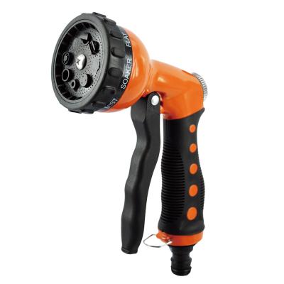 China Stream Controls YTX 4-Pattern Metal Hose Nozzle Watering Gun Garden Variable Irrigation Tool Garden Trigger for sale